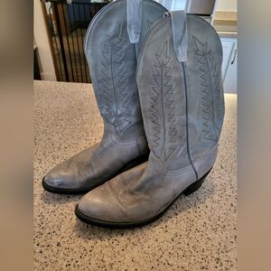 Laredo Mens SZ 10.5 D Leather Cowboy Boots